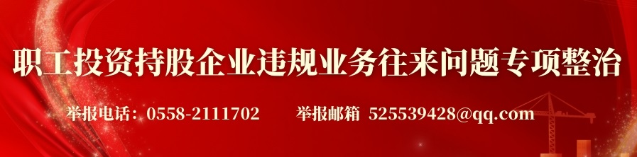  职工投资持股企业违规业务往来问题专项整治